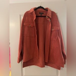 Forever 21 corduroy Shacket